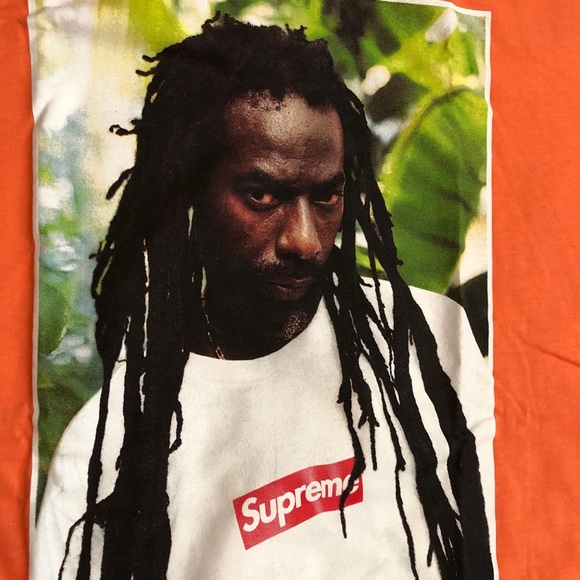 Supreme Buju Banton T Shirt - Picture 5 of 5